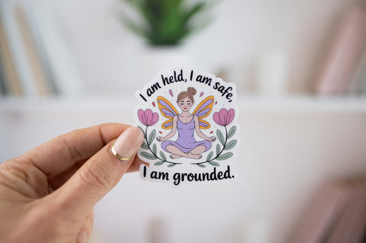 I am Safe Vinyl Sticker