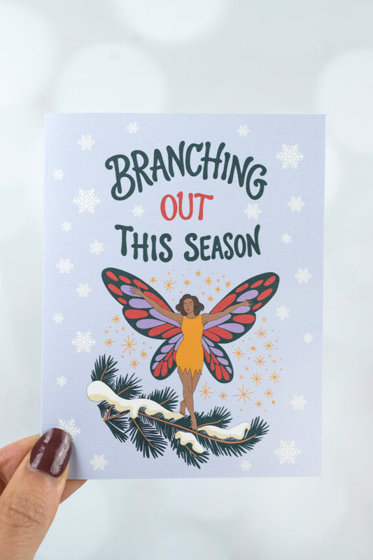 Branching out this Season Card
