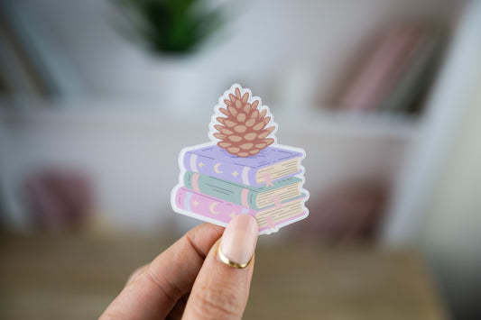 Pinecone Magic Vinyl Sticker