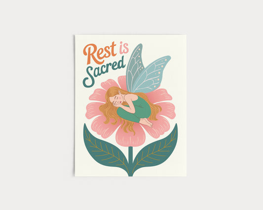 Rest Is Sacred Fine Art Print