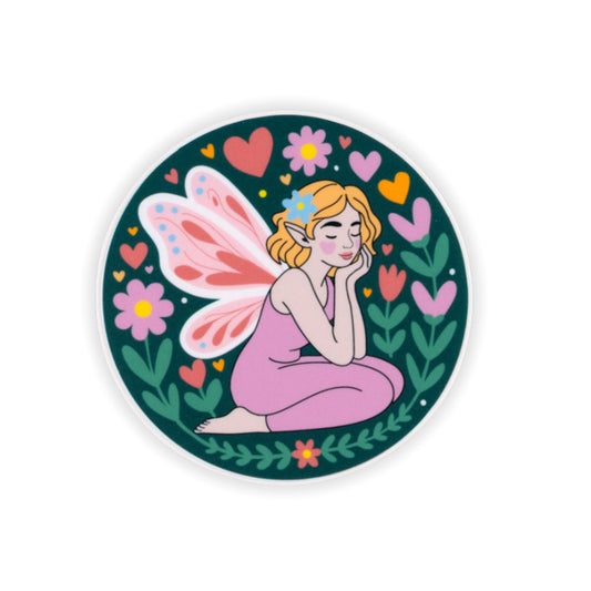 Dreaming Fairy Vinyl Sticker