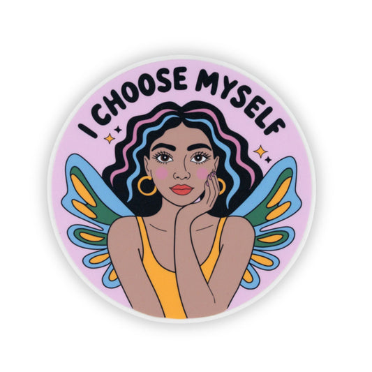 I Choose Myself PRIDE Bipoc Vinyl Sticker