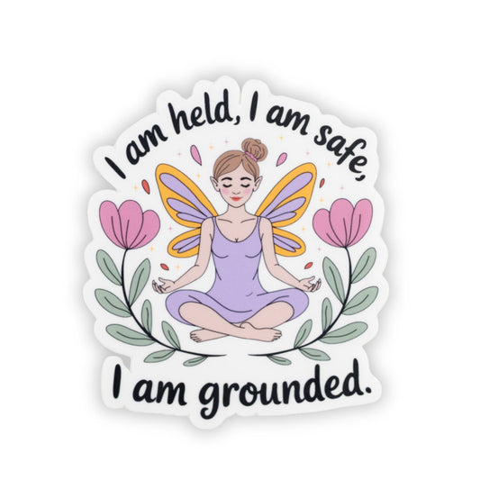 I am Safe Vinyl Sticker