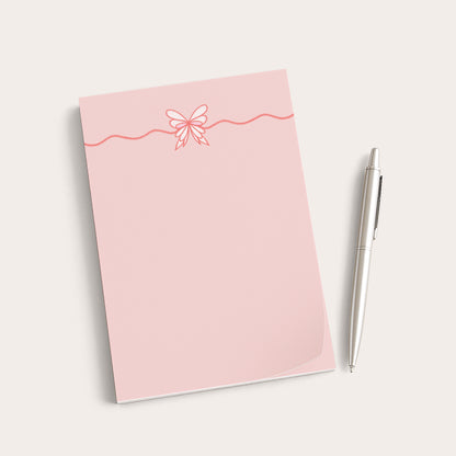 Tied with a Bow Notepad