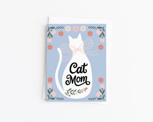 Cat Mom Card