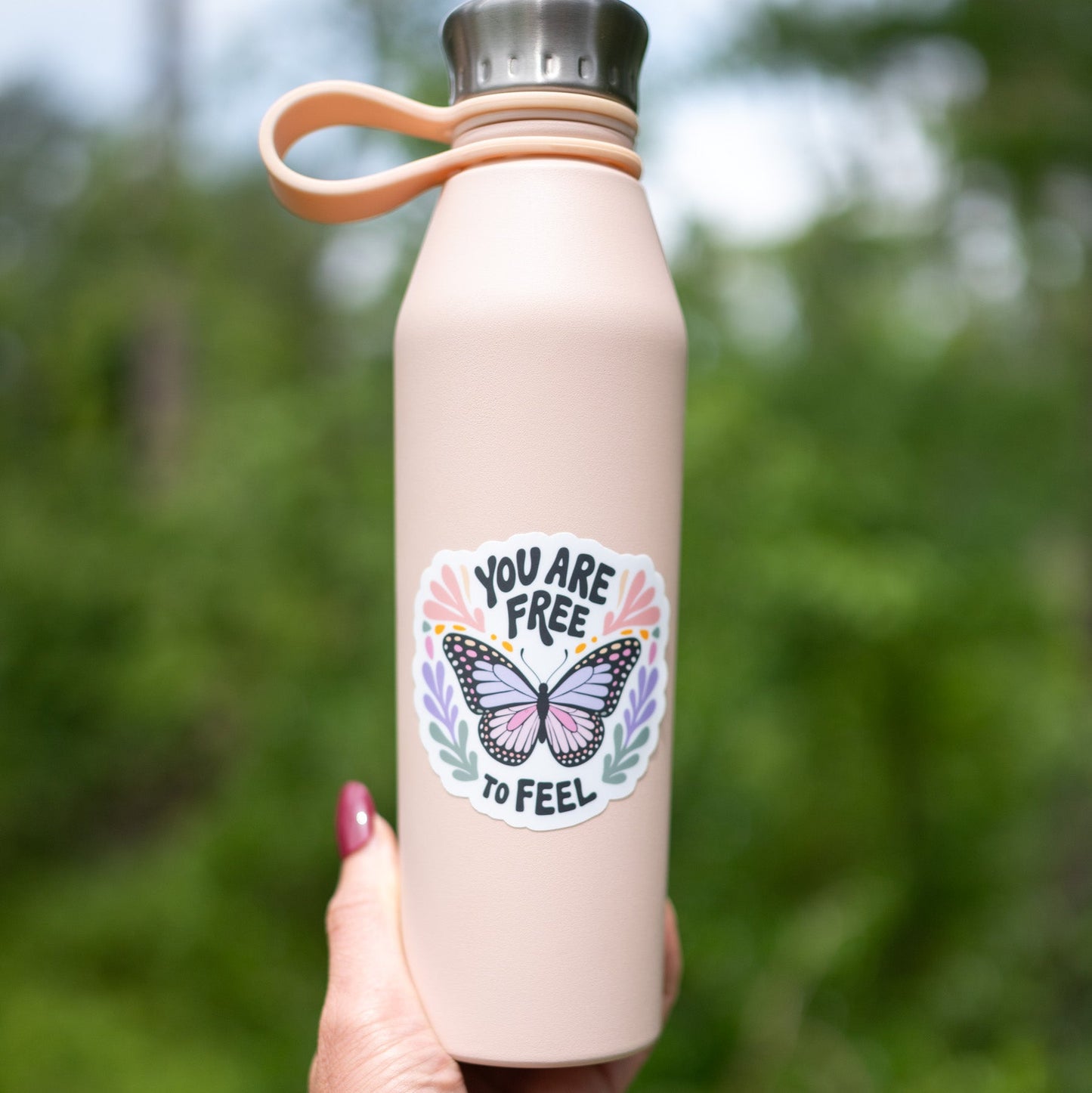 Free to Feel Vinyl Sticker