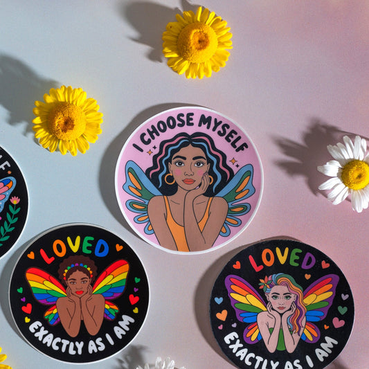 I Choose Myself Vinyl Sticker