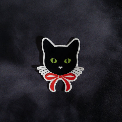 Tuxedo Cat Vinyl Sticker