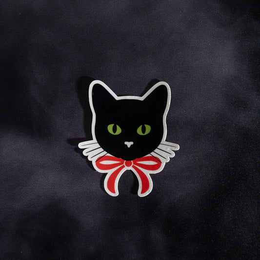 Tuxedo Cat Vinyl Sticker