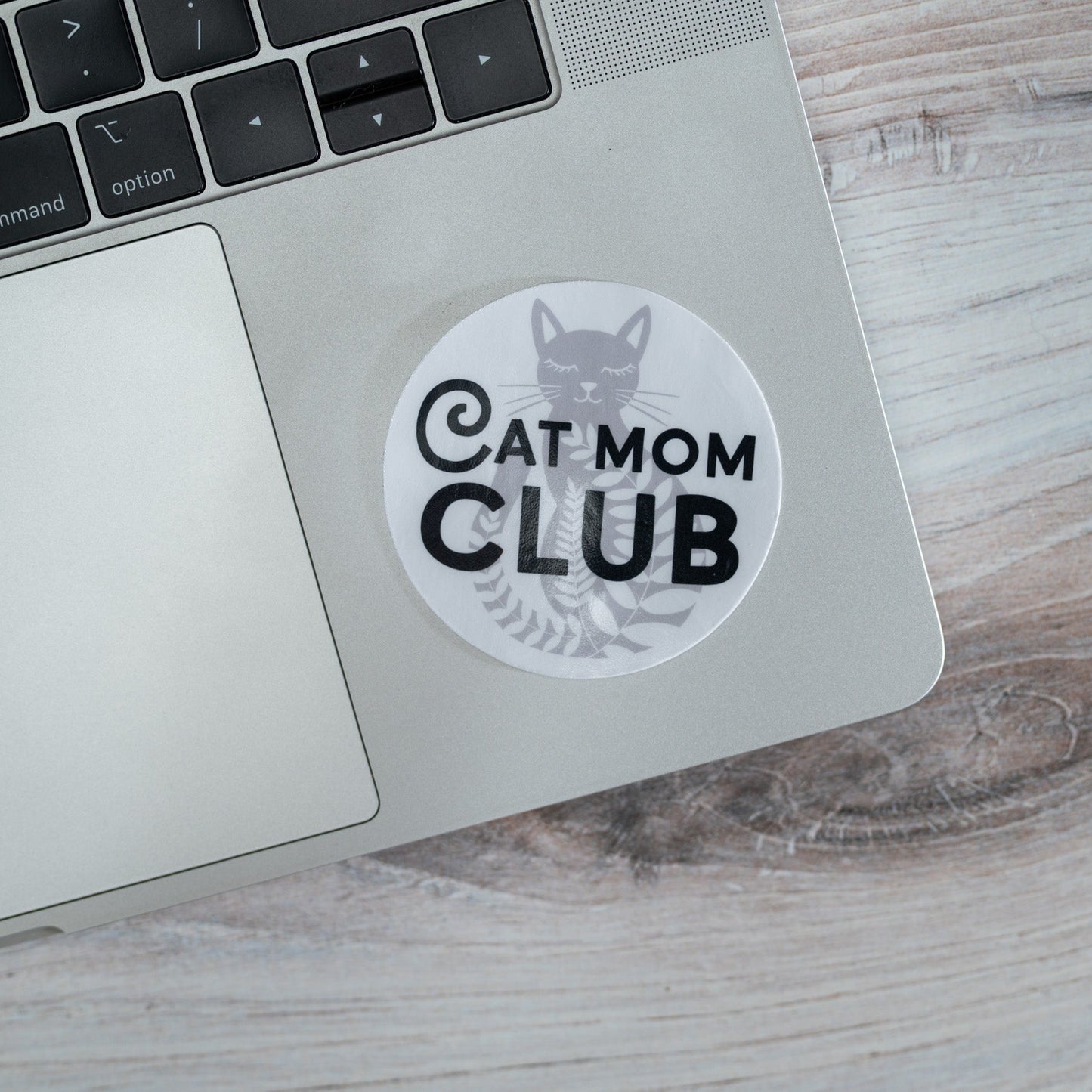 Cat Mom Club Vinyl Sticker