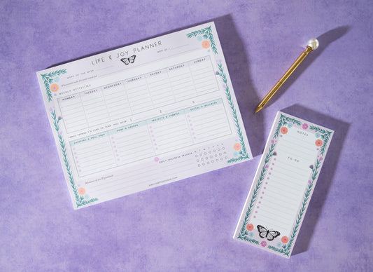Life & Joy Weekly Planner Desk Pad