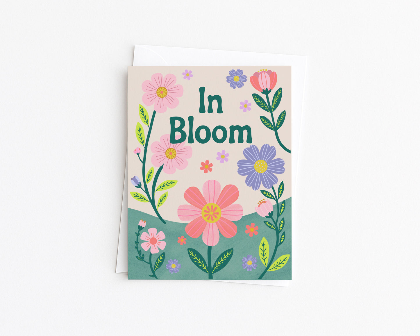 'In Bloom' Note Card