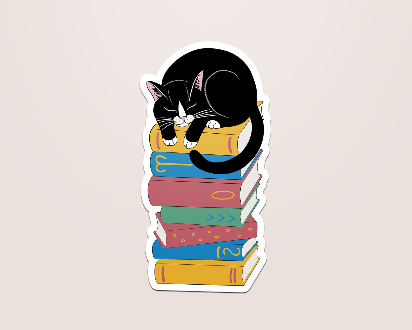 Nap Stack Vinyl Sticker