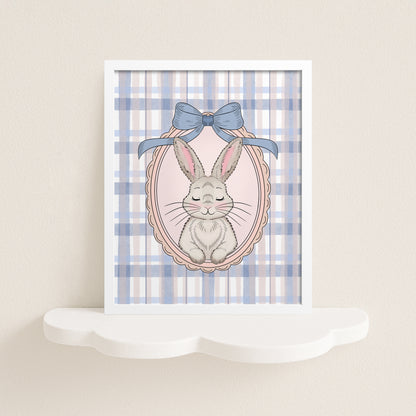 Bunny Nursery Wall Art Print