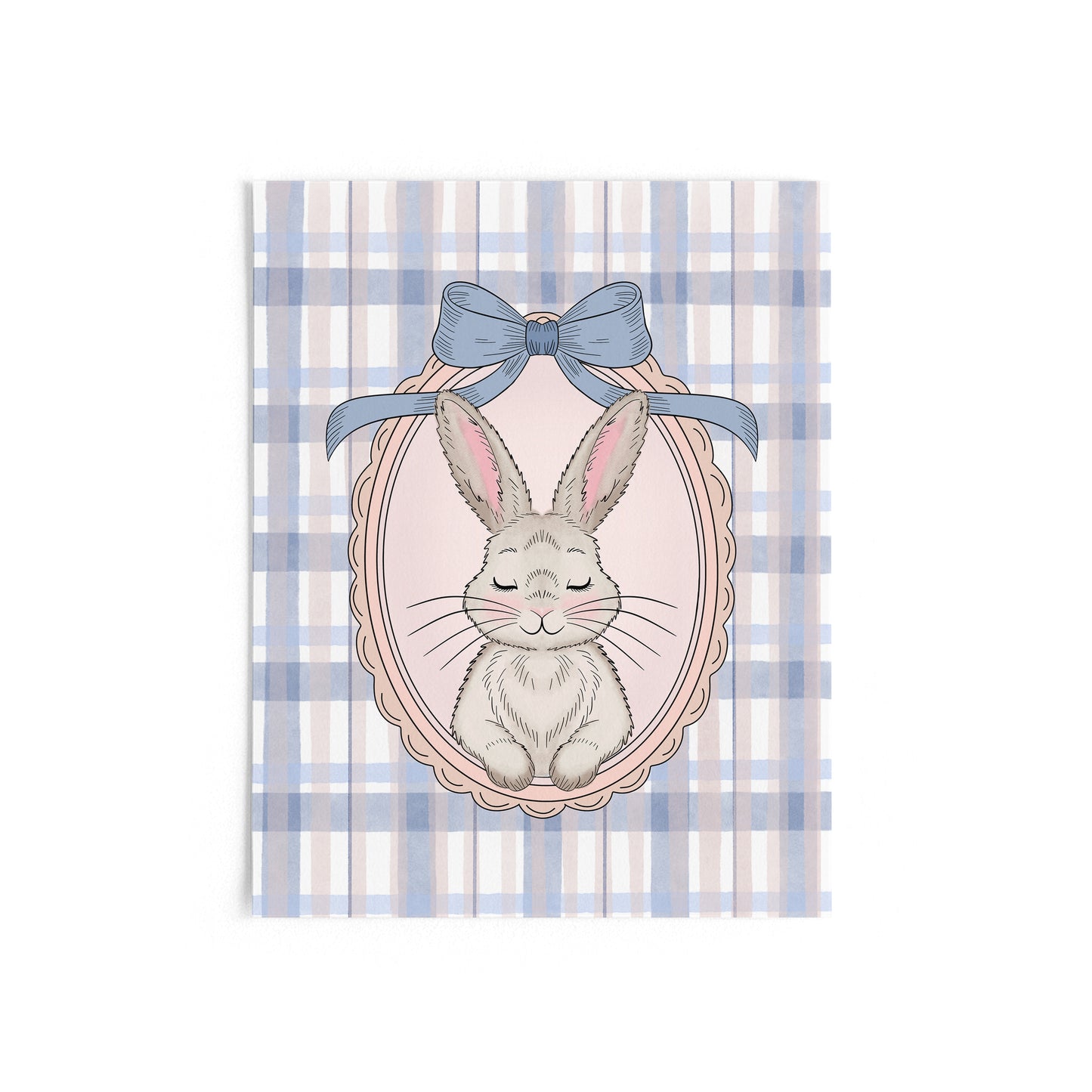 Bunny Nursery Wall Art Print