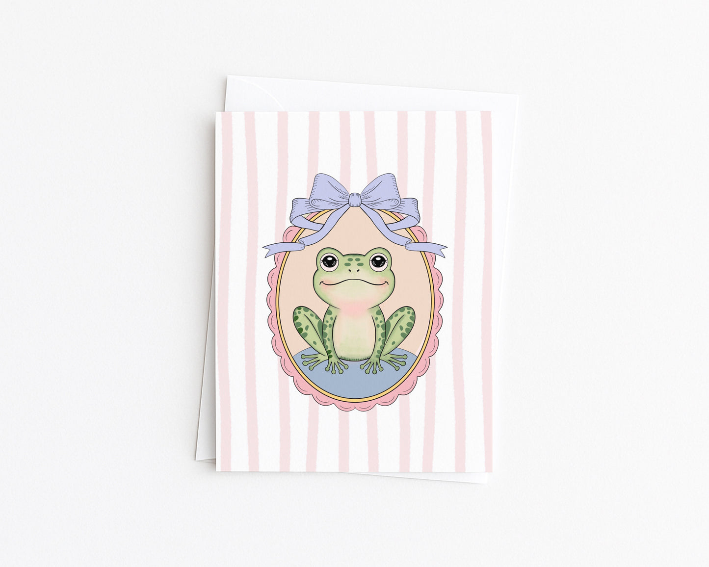 Baby Frog Card {Pink}