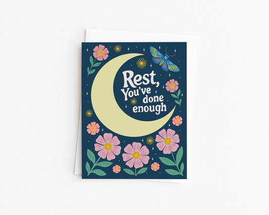 Rest, you've done enough Card