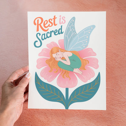 Rest Is Sacred Fine Art Print