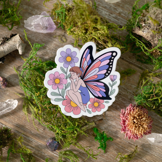 Bloomkeeper Fairy Vinyl Sticker