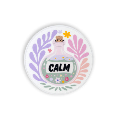 Calm Potion Bottle Vinyl Sticker
