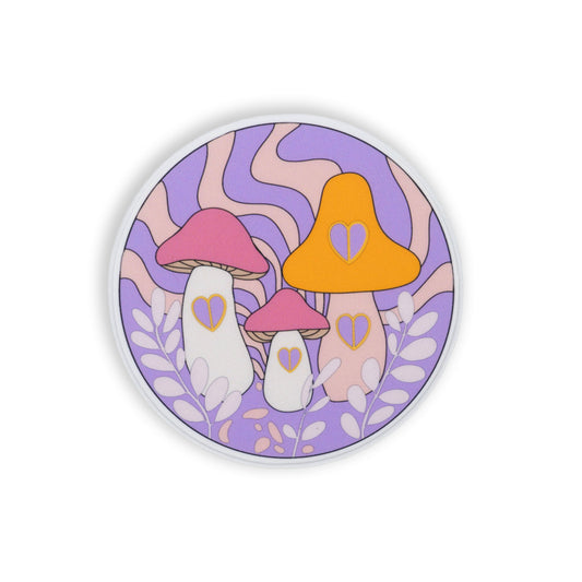 Groovy Shrooms Vinyl Sticker