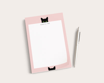 Cat Scratch Pad Notepad