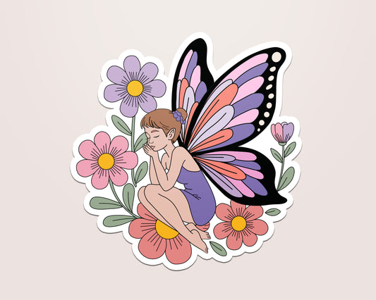 Bloomkeeper Fairy Vinyl Sticker