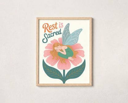 Rest Is Sacred Fine Art Print