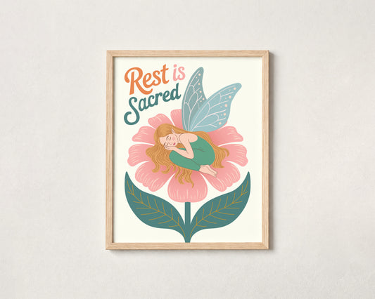 Rest Is Sacred Fine Art Print